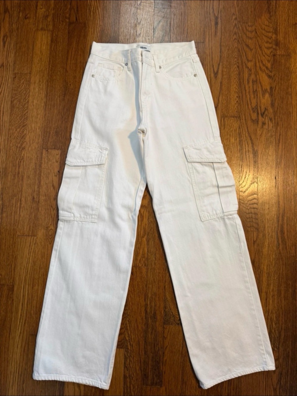 JBD Just Black Denim White Wide-Leg Cargo
Jeans - Size 25
